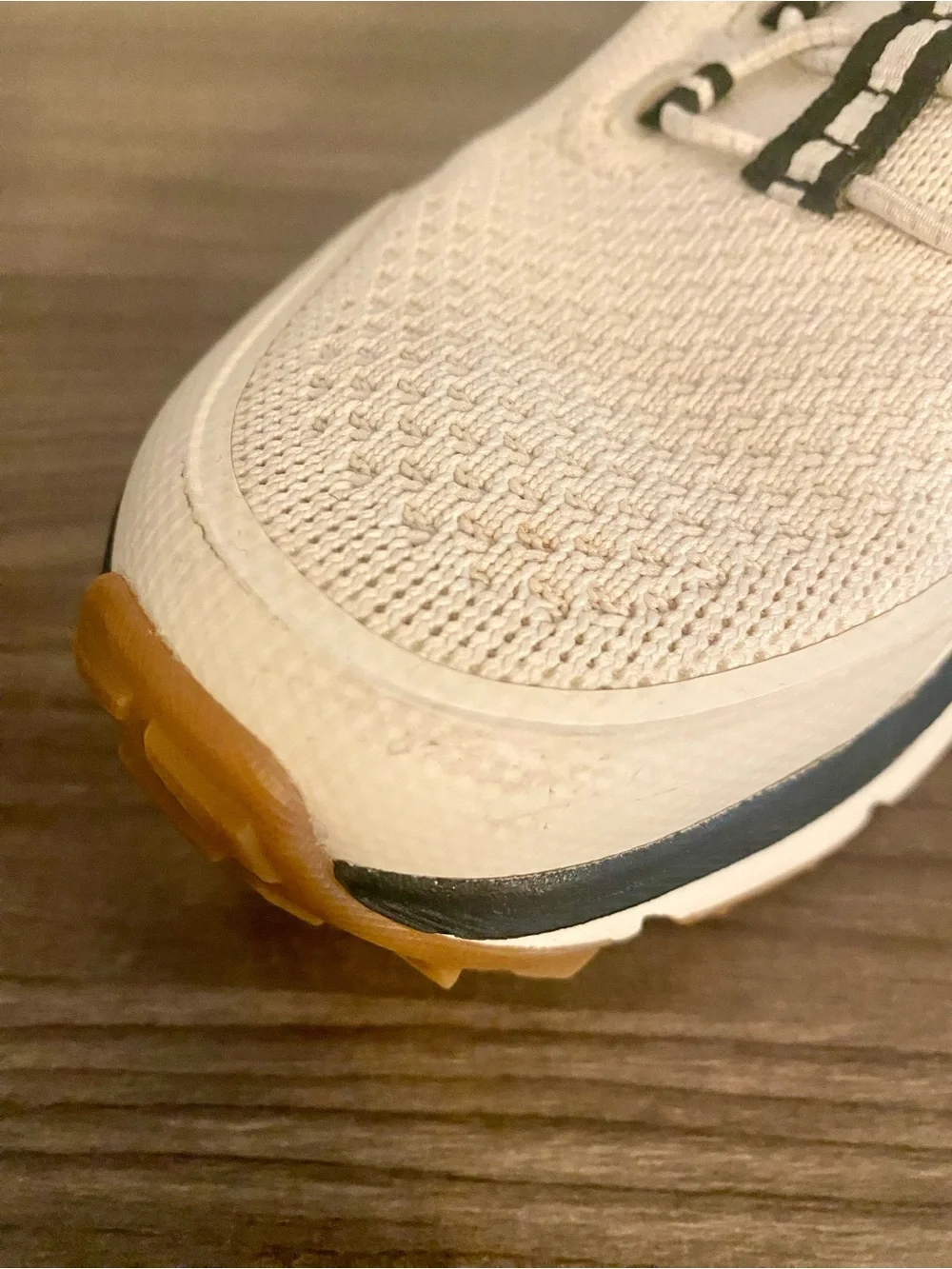 Skechers Sport Adventure Women’s Slip-On Sneakers in Cream with Black Accents